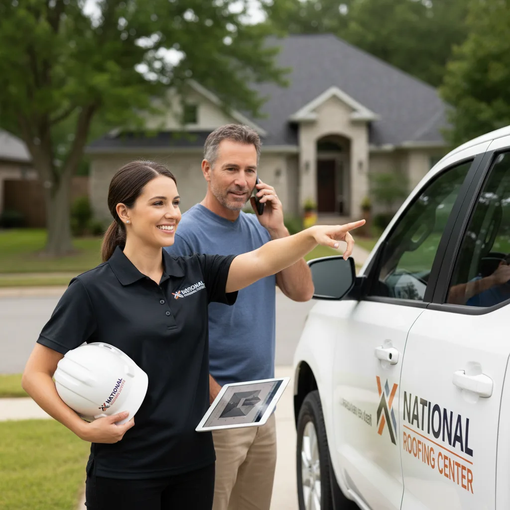 National Roofing Center customer support in Bastian